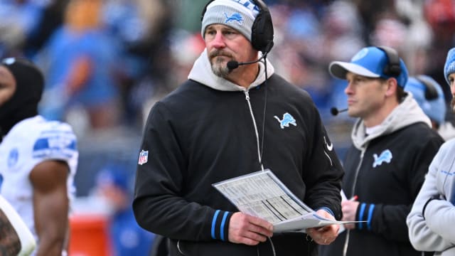 Detroit Lions coach Dan Campbell.